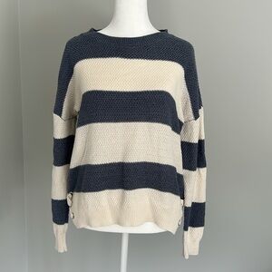 Pink Republic Stripe Knit Sweater NWT Size: Large